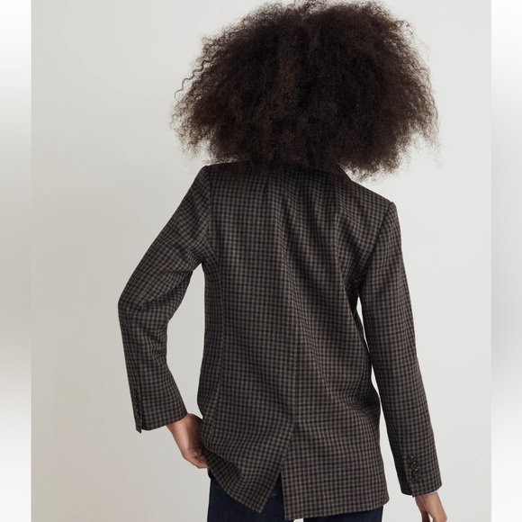 Madewell Larsen Blazer in Plaid - Picture 5 of 8